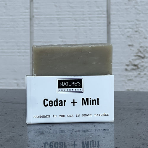 Cedar + Mint Soap