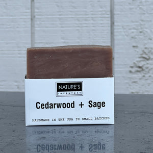 Cedarwood + Sage Soap