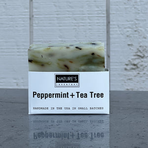 Peppermint + Tea Tree Soap