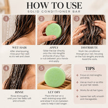 Load image into Gallery viewer, Key Lime Coconut Solid Conditioner Bar photo 4