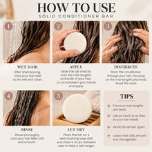 Load image into Gallery viewer, Peppermint Solid Conditioner Bar photo 4