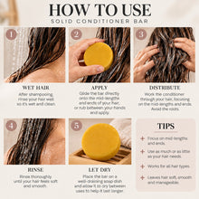 Load image into Gallery viewer, Tropical Mango Solid Conditioner Bar photo 4